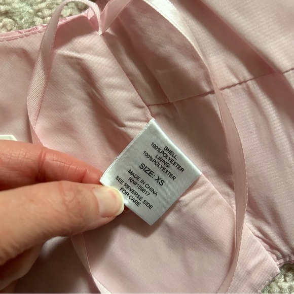 NWT Altar’d State Mirabel Satin Jacquard Crop Bustier Corset Top Size XS Pink - Picture 7 of 16